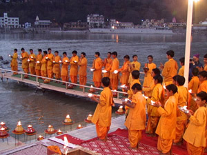 Ganga River In Rishikesh