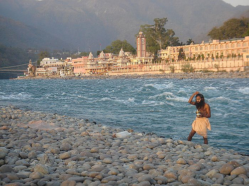 Ganga River In Rishikesh